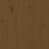 vidaXL Buffet Marron miel 74x35x117 cm Bois massif de pin