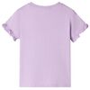 T-shirt enfants lilas 128