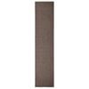 vidaXL Tapis Sisal naturel 66x300 cm Marron