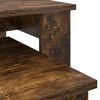 vidaXL Ensemble de tables basses 2 pcs Ch&ecirc;ne fum&eacute; Bois d'ing&eacute;nierie