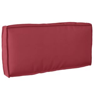 vidaXL Coussin Bordeaux 80 x 40 x 12 cm Tissu Oxford