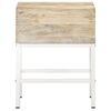 vidaXL Table de chevet 40x30x50 cm Bois de manguier massif
