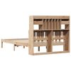 vidaXL Lit biblioth&egrave;que sans matelas 135x190 cm bois de pin massif