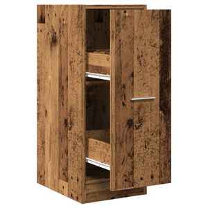 vidaXL Armoire d'apothicaire vieux bois 30x41x77,5cm bois d'ing&eacute;nierie