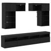 vidaXL Meubles TV muraux 6 pc Ch&ecirc;ne artisanal Bois d'ing&eacute;nierie