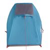 vidaXL Tente de camping tunnel 1 personne bleu imperméable
