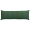 vidaXL Coussins de canap&eacute; 2 pcs Vert fonc&eacute; 120 x 40 cm