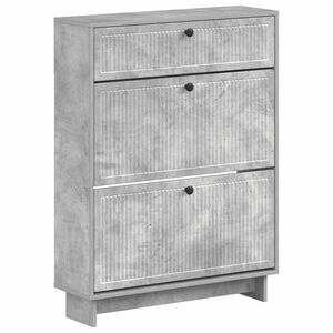 vidaXL Cabinet &agrave; chaussures EDE 78 x 24 x 103 cm Bois d'ing&eacute;nierie