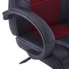 vidaXL Chaise de jeu Rouge bordeaux Similicuir