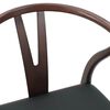 vidaXL Chaise de salle &agrave; manger 2 pcs Marron clair et noir
