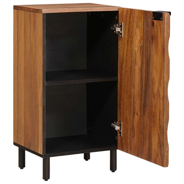 vidaXL Buffet avec stockage Finition Acacia Brun 40 x 33 x 75 cm