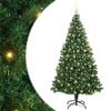 vidaXL Sapin de No&euml;l artificiel Vert 180 cm PVC, Acier et Plastique