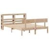 vidaXL Cadre de lit sans matelas 140x200 cm bois massif de pin
