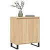 vidaXL Buffet Chêne sonoma 60x35x70 cm Bois d'ingénierie