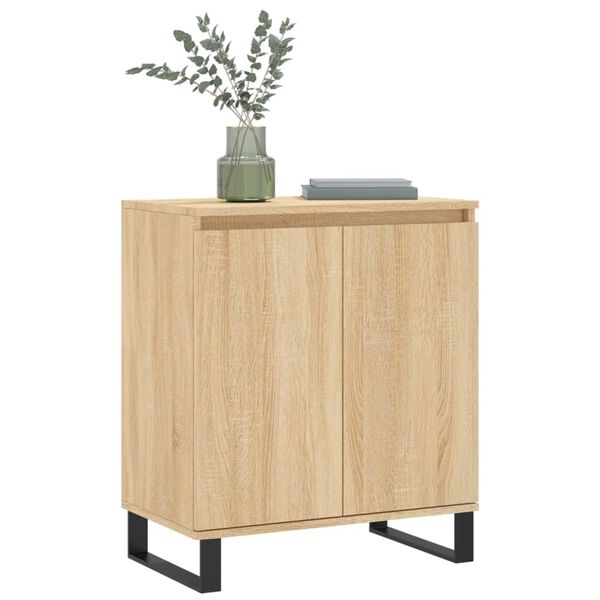 vidaXL Buffet Chêne sonoma 60x35x70 cm Bois d'ingénierie