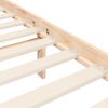 vidaXL Cadre de lit sans matelas 200x200 cm bois massif de pin