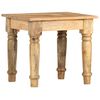 vidaXL Table d'appoint 43 x 43 x 40 cm Bois de manguier massif
