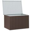 vidaXL Bo&icirc;te de rangement de jardin Marron 149x99x93 cm