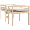 vidaXL Lit haut sans matelas 90x200 cm bois de pin massif