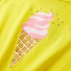T-shirt pour enfants jaune 92