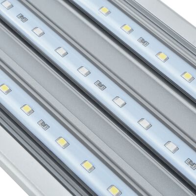 vidaXL Lampe à LED pour aquarium 50-60 cm Aluminium IP67
