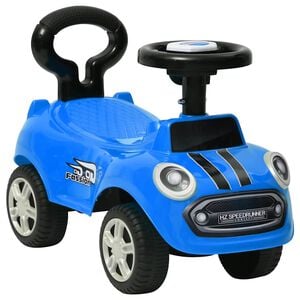vidaXL Voiture &agrave; p&eacute;dales Bleu