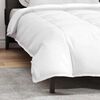 vidaXL Duvet 2-en-1 Blanc 140 x 220 cm Plume