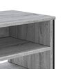 vidaXL Meuble TV sonoma gris 180x34x41 cm bois d'ing&eacute;nierie
