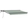 vidaXL Cadre de store manuel avec LEDs 2,5 x 2 m
