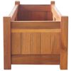 vidaXL Lits surélevés de jardin 2 pcs Bois d'acacia 100x30x25 cm