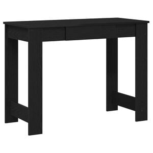 vidaXL Bureau noir 100x45x75 cm bois d'ing&eacute;nierie