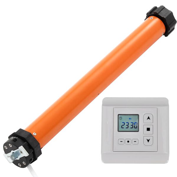 vidaXL Moteurs tubulaires avec r&eacute;gulateur