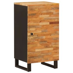 vidaXL Meuble d'appoint Marron 40 x 33 x 75 cm Bois de mangue massif