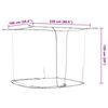 vidaXL Moustiquaire suspendue 156 maille blanc 220x100x150 cm