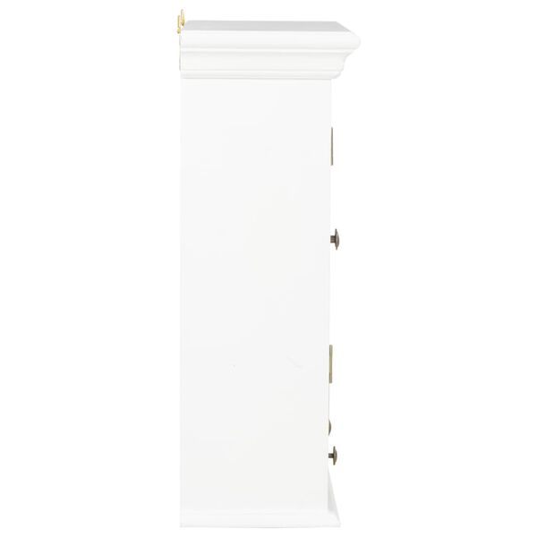 vidaXL Armoire murale Blanc 49x22x59 cm Bois d'ingénierie