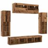 vidaXL Ensemble meuble TV 6 pcs Bois ancien Bois d'ing&eacute;nierie