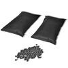 vidaXL Sac d&eacute;sodorisant avec charbon actif 2 pcs 2 kg