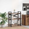 vidaXL &Eacute;tag&egrave;re Bois Ancien 100 x 33,5 x 102 cm Bois d'ing&eacute;nierie