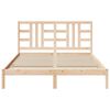 vidaXL Cadre de lit sans matelas 160x200 cm bois massif