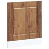 vidaXL Panneau de lave-vaisselle Kalmar vieux bois 60x1,5x57 cm