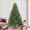 vidaXL Sapin de No&euml;l artificiel avec 300 LED Vert 240 cm PE et PVC