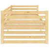 vidaXL Lit de jour sans matelas bois de pin massif 90x200 cm