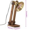 vidaXL Lampe de bureau 25 W laiton antique 23x13x52 cm E27