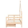 vidaXL Cadre de lit pour enfant et tiroirs 80x160cm bois de pin massif