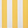vidaXL Auvent pliable motorisé 400 cm Jaune/blanc