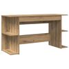 vidaXL Bureau ch&ecirc;ne artisanal 140 x 50 x 75 cm Bois d'ing&eacute;nierie