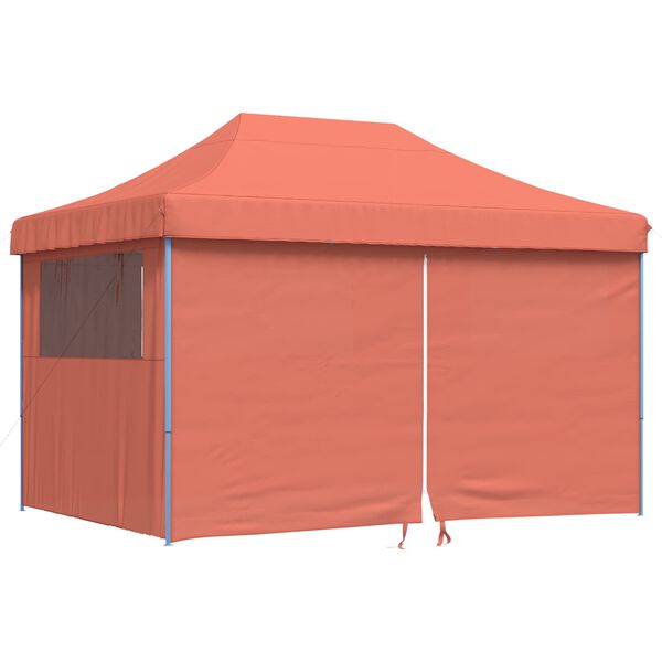 vidaXL Tente de f&ecirc;te Terre cuite 279 x 410 x 315 cm Tissu Oxford