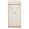 vidaXL Garde-robe Blanc 79 x 40 x 170 cm Tissu