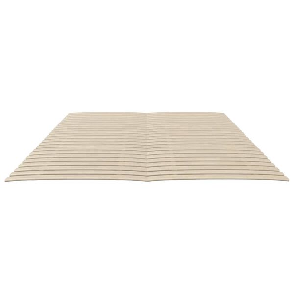 vidaXL Lattes de rechange pour sommier avec 48 lattes, 2 pièces, 80 x 200 cm