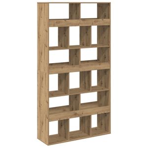 vidaXL Biblioth&egrave;que ch&ecirc;ne artisanal 100x33x187,5 cm bois d'ing&eacute;nierie